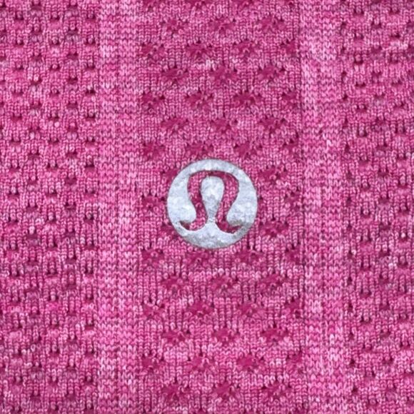 Lululemon Swiftly Tech Long Sleeve Hip Length Size 4 Pink Paris Athleisure Run - Picture 3 of 5